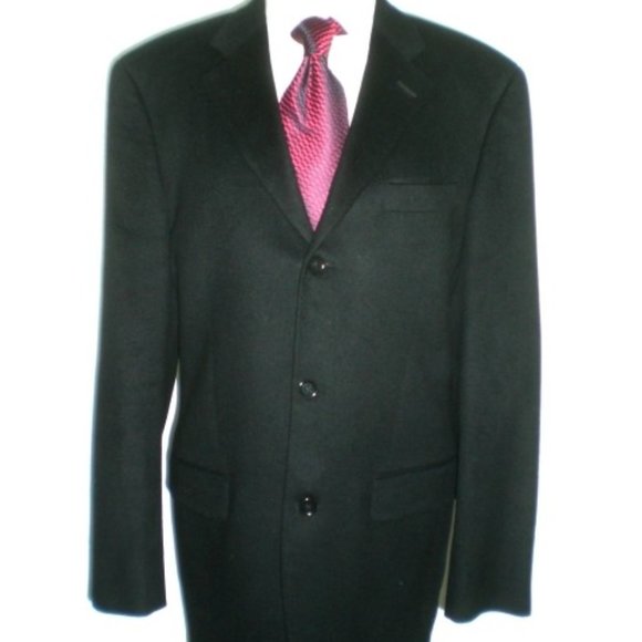SAKS FIFTH AVENUE LORO PIANA CASHMERE blazer 39L - Picture 1 of 7